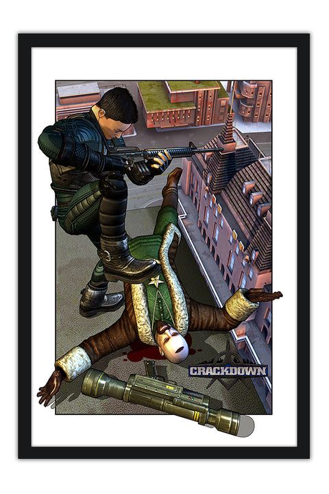 Poster Crackdown - Games