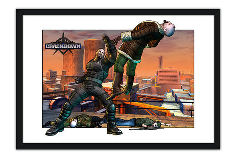 Poster Crackdown - Games