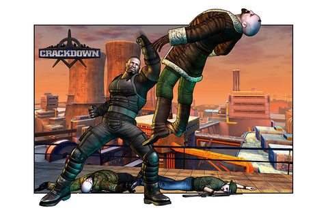 Poster Crackdown - Games