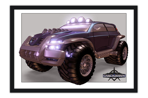 Poster Crackdown - Games