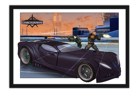 Poster Crackdown - Games