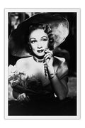 Poster Marlene Drietrich - Artistas - Retrô - Antigo