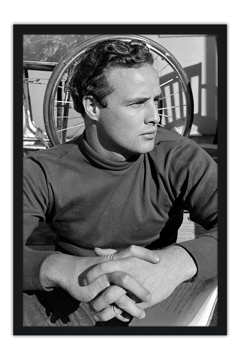 Poster Marlon Brando - Artistas - Retrô - Antigo