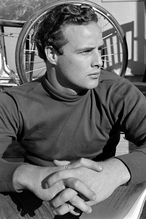 Poster Marlon Brando - Artistas - Retrô - Antigo