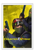 Poster CS Clássico 1.6 - Counter Strike - Games 