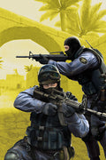 Poster CS Clássico 1.6 - Counter Strike - Games  