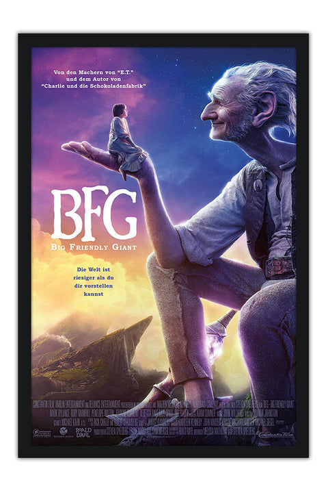 Poster O Bom Gigante Amigo - Big Friendly Giant - Filmes - Infantil