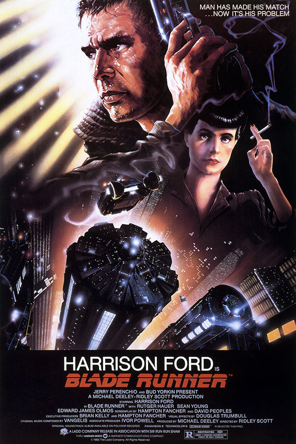 Poster  Blade Runner - Harrison Ford - Filmes