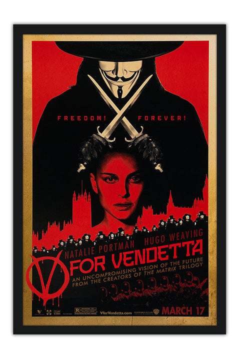Poster  V De Vinganca - V For Vendetta - Filmes