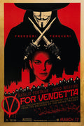 Poster  V De Vinganca - V For Vendetta - Filmes