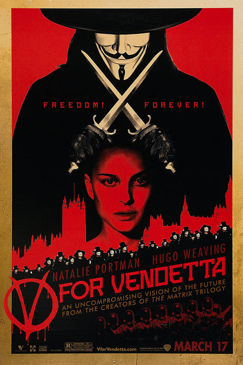 Poster  V De Vinganca - V For Vendetta - Filmes