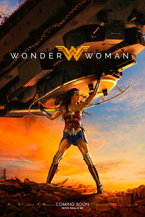 Poster Wonder Woman - Mulher Maravilha - Filmes