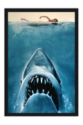 Poster Jaws - Tubarão - Filmes - Retrô - Clássico