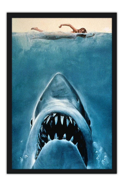 Poster Jaws - Tubarão - Filmes - Retrô - Clássico