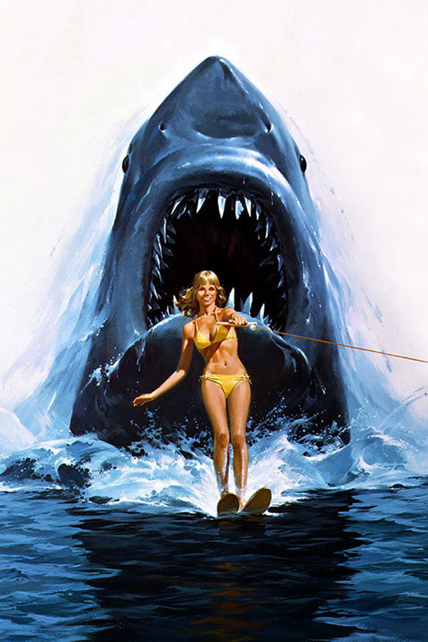 Poster Jaws - Tubarão - Filmes - Retrô - Clássico