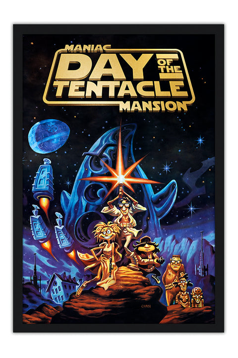 Poster Day of the Tentacle - Maniac of the Mansion - Games