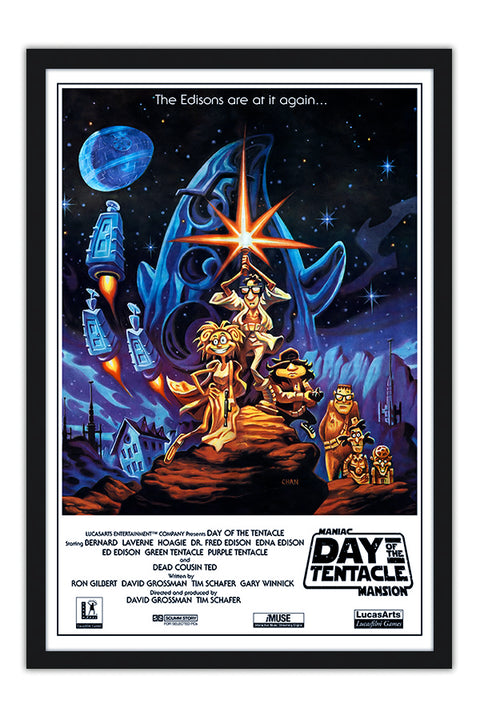 Poster Day of the Tentacle - Maniac of the Mansion - Games