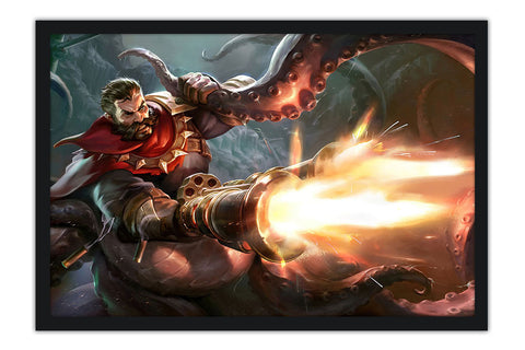 Poster League Of Legends - LOL - Graves - Games