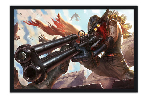 Poster League Of Legends - LOL - Jhin - Games