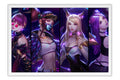 Poster League Of Legends - LOL - Kda Evelynn Akali Ahri Kaisa - Games