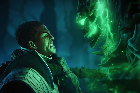 Poster League Of Legends - LOL - Lucian Vs Thresh - Games
