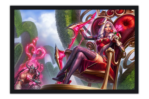 Poster League Of Legends - LOL - Heartseeker Ashe - Games