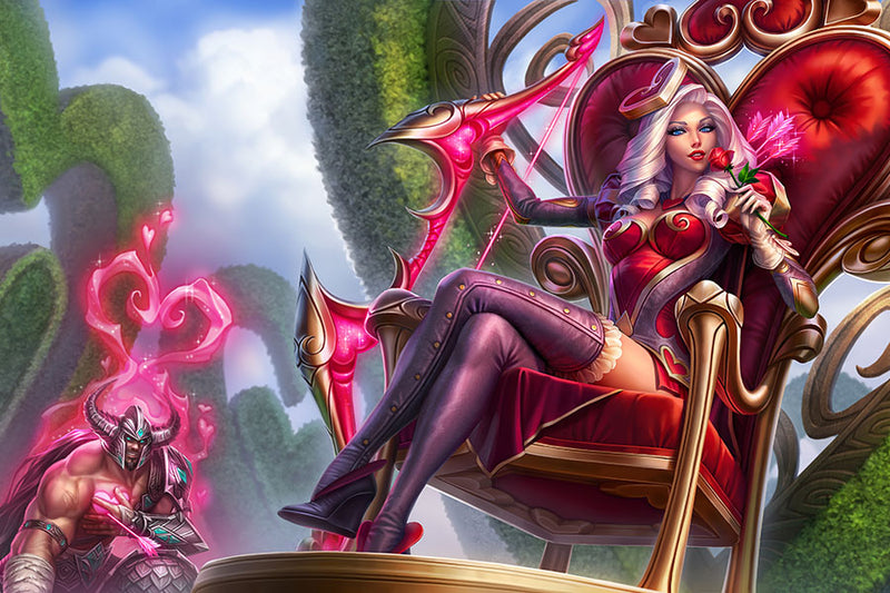 Poster League Of Legends - LOL - Heartseeker Ashe - Games
