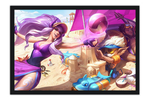Poster League Of Legends - LOL - Pool Party Syndra - Games