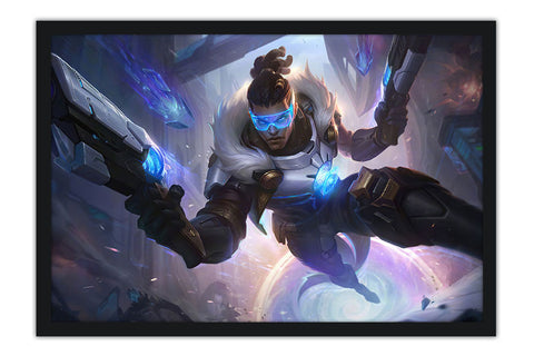 Poster League Of Legends - LOL - Pulsefire Lucian - Games