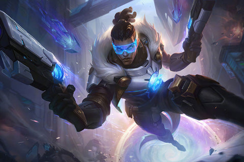 Poster League Of Legends - LOL - Pulsefire Lucian - Games