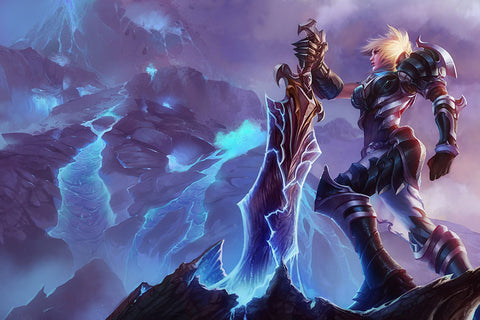 Poster League Of Legends - LOL - Riven - Games