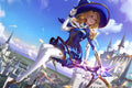 Poster League Of Legends - LOL - Wild Rift Lux Sorceress Skin Splash - Games