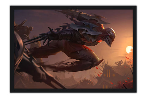 Poster League Of Legends - LOL - Zed - Games