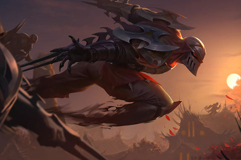 Poster League Of Legends - LOL - Zed - Games