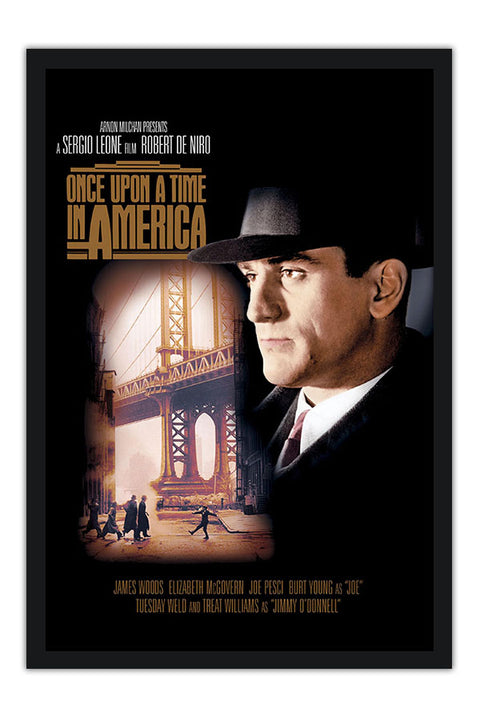 Poster Once Upon A Time In America - Era Uma Vez Na America - Filmes de Máfia
