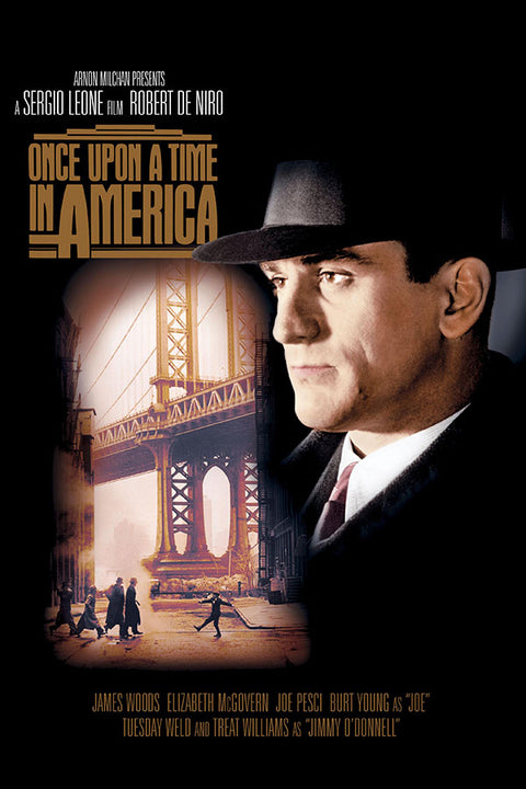 Poster Once Upon A Time In America - Era Uma Vez Na America - Filmes de Máfia