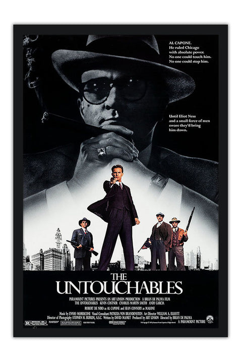 Poster  The Untouchables - Os Intocaveis - Filmes de Máfia