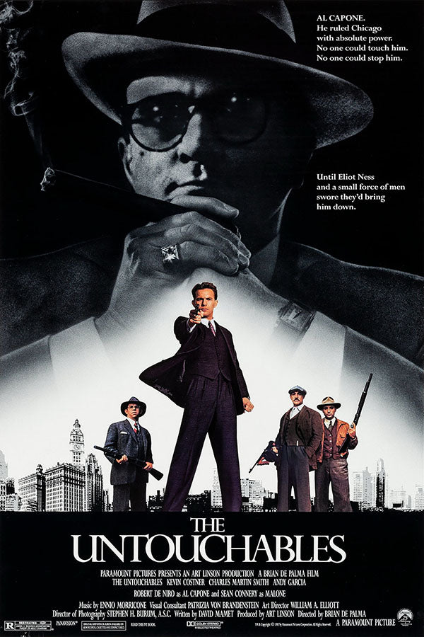 Poster  The Untouchables - Os Intocaveis - Filmes de Máfia