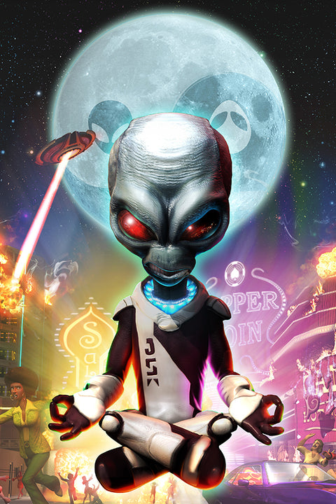 Poster Destroy All Humans - Games