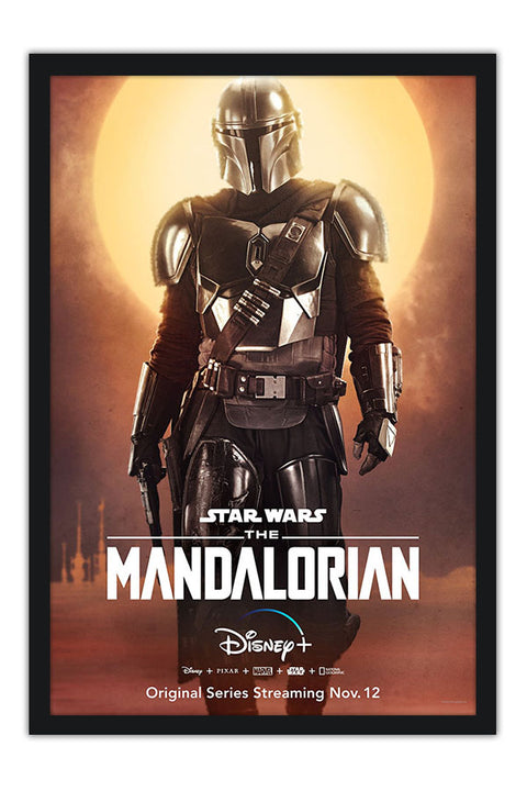 Poster Baby Yoda - Mandaloriano - Mandalorian - Séries