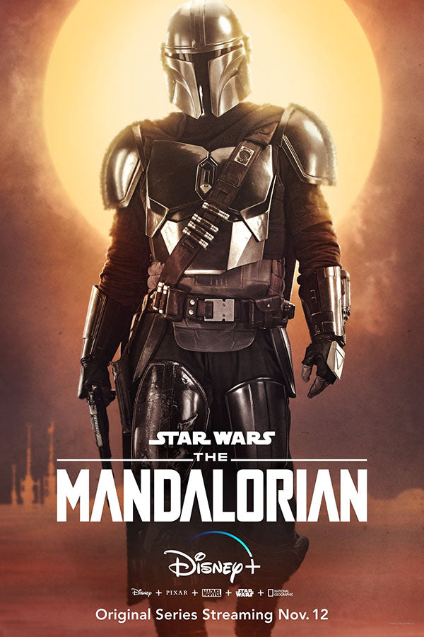 Poster Baby Yoda - Mandaloriano - Mandalorian - Séries