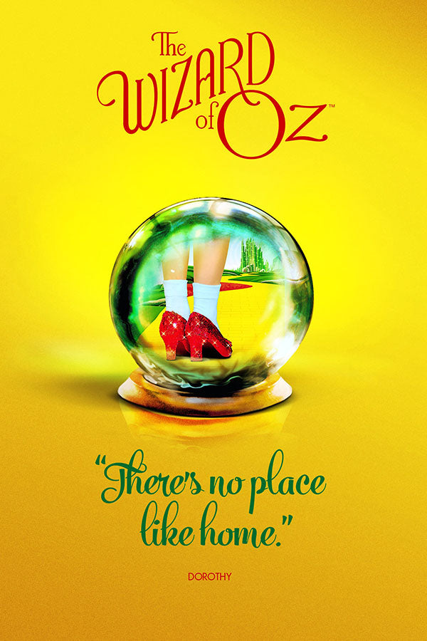 Poster Magico De Oz - Wizard of Oz - There's no place like home - Filmes