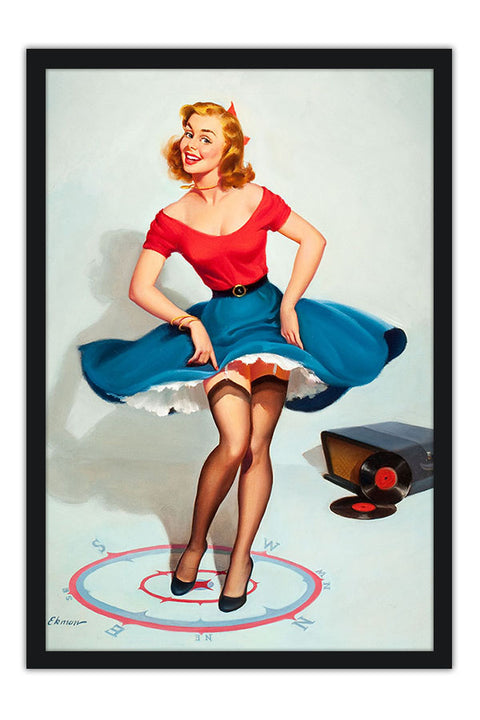 Poster Pinups - Pin Ups - Arte Retrô - Vintage 