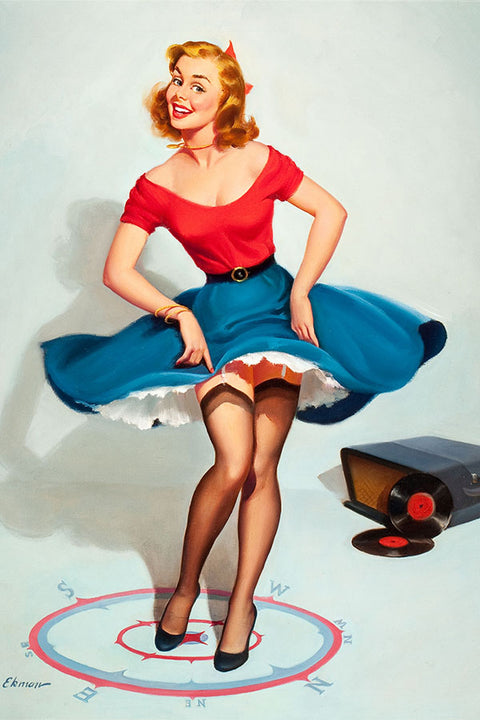 Poster Pinups - Pin Ups - Arte Retrô - Vintage 
