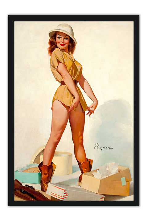 Poster Pinups - Pin Ups - Arte Retrô - Vintage 