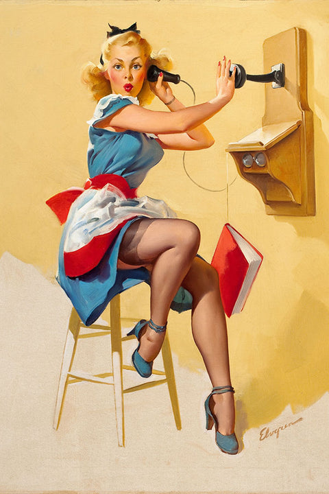 Poster Pinups - Pin Ups - Arte Retrô - Vintage 