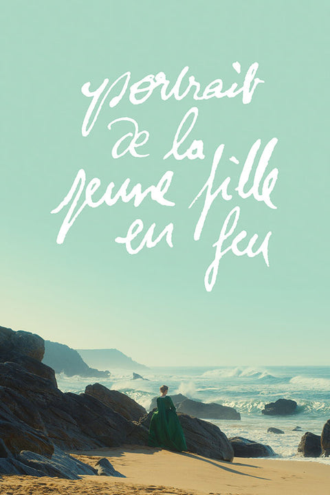 Poster Portrait De La Jeune Fille En Feu - Retrato De Uma Jovem Em Chamas - Filmes