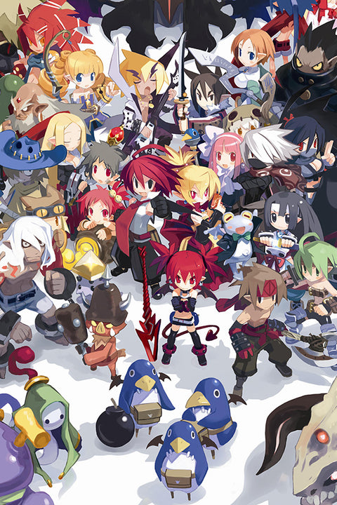 Poster Disgaea Cursed Memories - Games