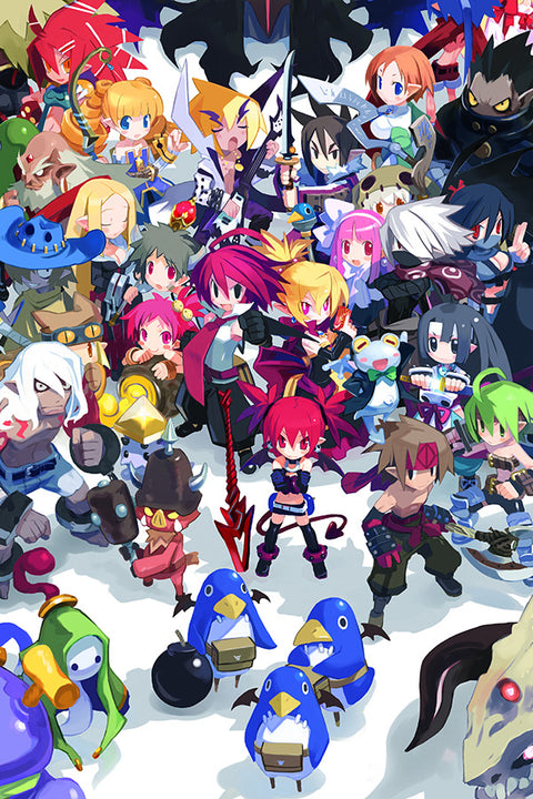 Poster Disgaea Cursed Memories - Games