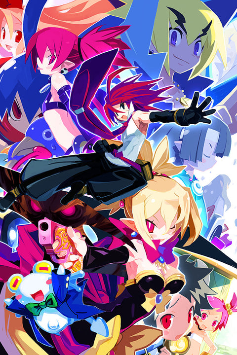 Poster Disgaea Cursed Memories - Games